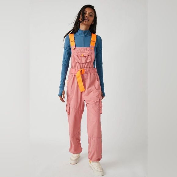 COPY - Free people Morning Meadow Overalls - Picture 1 of 11